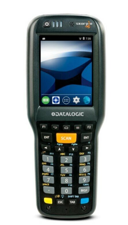 Терминал сбора данных Datalogic Skorpio X4, Hand held, Andr. 4.4, 802.11 a/b/g/n MIMO CCX v4, BT, 1Гб/8Гб, 28кл., от компании MetSnab - фото 1