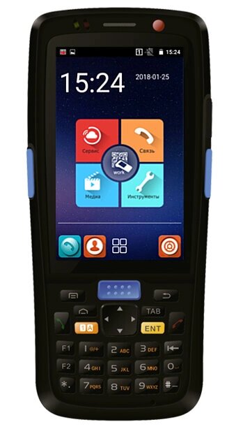 Терминал сбора данных GlobalPOS C5000-LMT, 1D, Android 5.1, Bluetooth, WiFi, NFC, GPS/AGPS, камера 5МП, кабель USB, БП, от компании MetSnab - фото 1