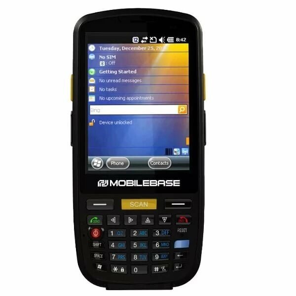 Терминал сбора данных MobileBase DS3 (3.5quot;, 1D laser, Wifi b/g/n, BT, WinEH 6.5, 512Mb RAM/1Gb ROM, Numeric, IP65, от компании MetSnab - фото 1