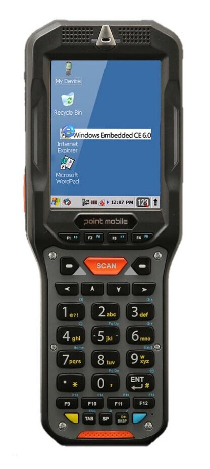 Терминал сбора данных Point Mobile PM450, 2D Imager, дальнобойный, WiFi, BT, 512Мб/1Гб, QVGA, WCE6.0, 5200mAh, 32 key от компании MetSnab - фото 1