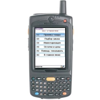 Терминал сбора данных Symbol MC75A6, Wi-Fi, RFID, HF, 3G, 2D Imager, 256 MB/1 GB, QWERTY Keypad, Win Mobile 6.5, от компании MetSnab - фото 1