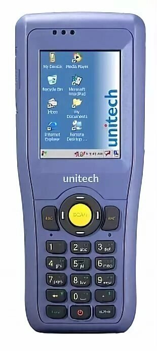 Терминал сбора данных Unitech HT682 (1D лазер, Windows CE 6.0 Prof, BT, WiFi, Cradle) (HT682-9460UARG) от компании MetSnab - фото 1