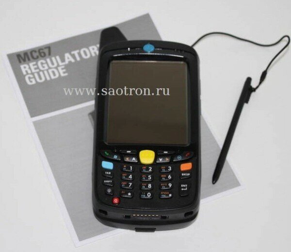 Терминал zebra / motorola symbol mc67na-pbabaa00300 (hspa+, 802.11a/b/g/n, imager, wlp, bb, 512/2gb, qwerty, wm6. x, от компании MetSnab - фото 1