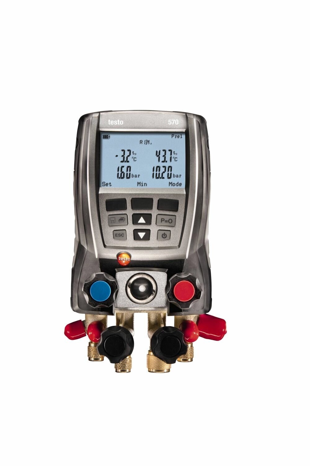 Testo Testo 570-2 Комплект цифровой манометрический коллектор 0563 5702 от компании MetSnab - фото 1