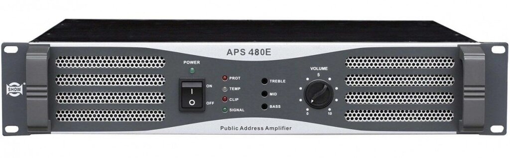 Трансляционный усилитель SHOW APS480E от компании MetSnab - фото 1