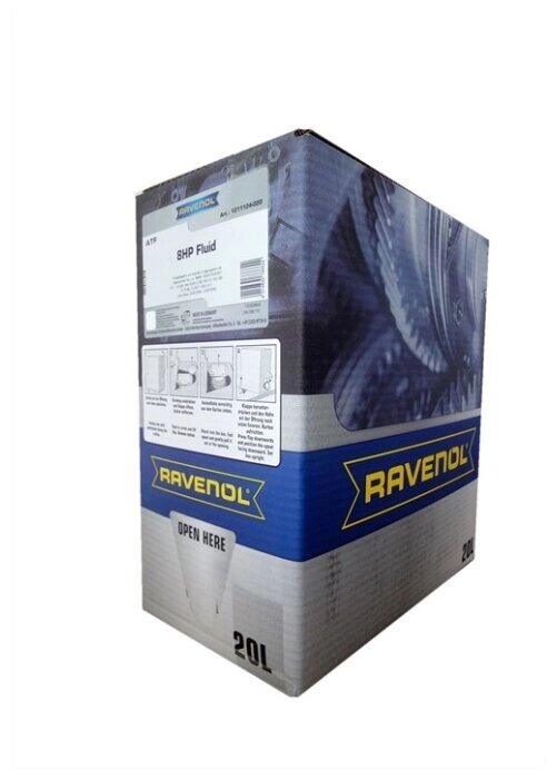 Трансмиссионное масло Ravenol ATF 8 HP Fluid ecobox от компании MetSnab - фото 1