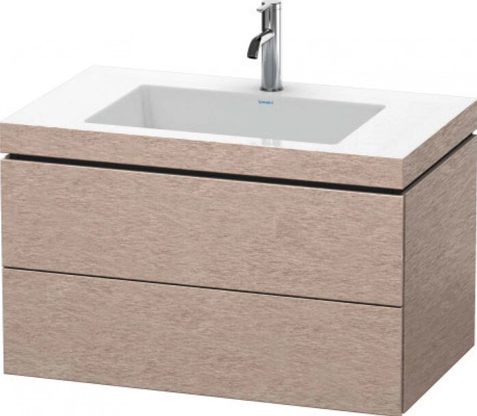 Тумба под раковину Duravit L-Cube LC6927O1111 дуб кашемировый от компании MetSnab - фото 1