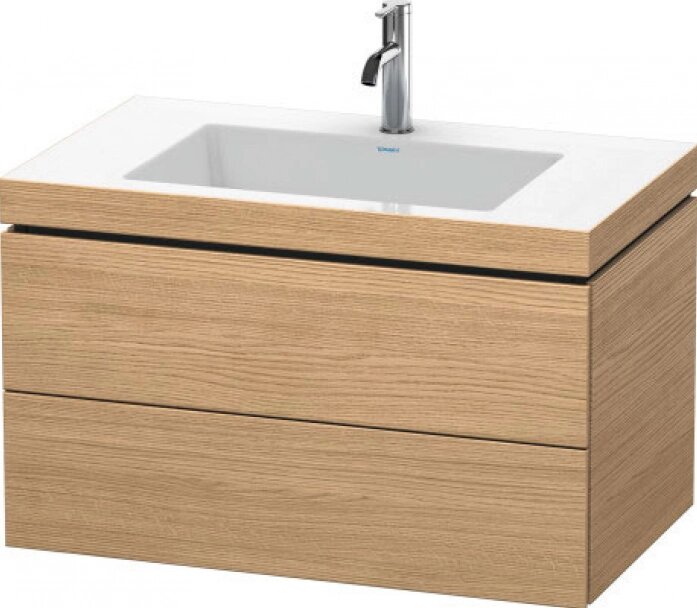 Тумба под раковину Duravit L-Cube LC6927O5252 дуб европейский от компании MetSnab - фото 1