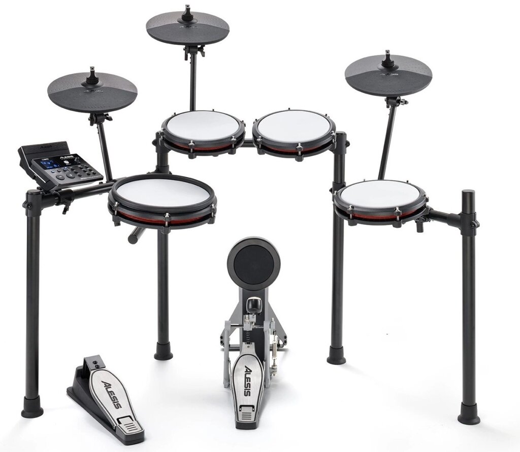 Ударная установка Электронная ударная установка Alesis NITRO MAX KIT черный от компании MetSnab - фото 1