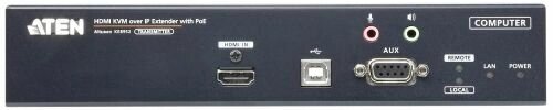 Удлинитель Aten KE8952T-AX передатчик, KVM USB HDMI+AUDIO+RS232, 10км при прямом подкл через SFP/неогранич. при подкл от компании MetSnab - фото 1