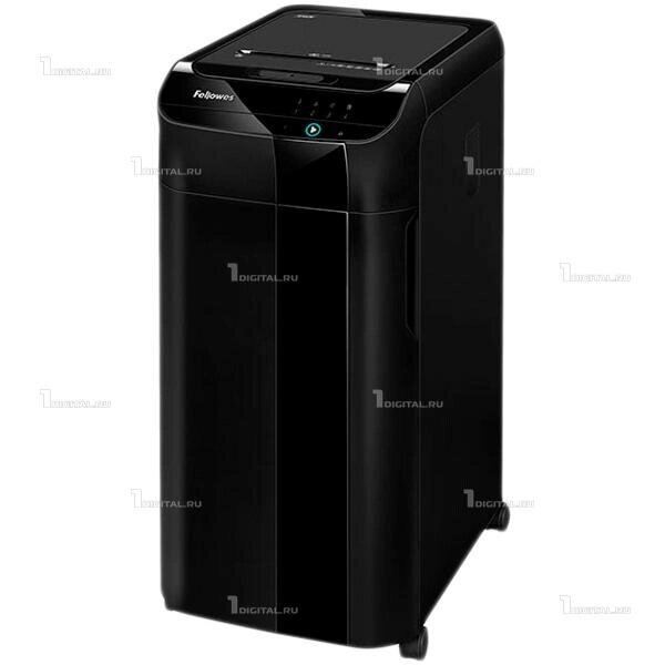 Уничтожитель бумаг Fellowes AutoMax 350C (FS-49641) автоподатчик 350л., 62 литр, 4х38мм P-4, скобы/скрепки/карты/диски. от компании MetSnab - фото 1