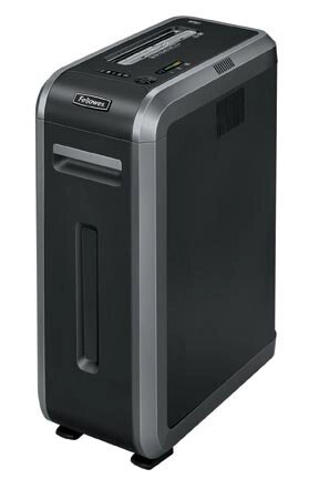 Уничтожитель бумаг Fellowes Powershred 125Ci FS-46120 P-4, фрагменты/20л/53лтр, скрепки/скобы/плкарты/CD, (CRC-4612001) от компании MetSnab - фото 1