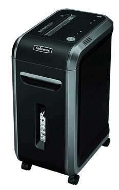 Уничтожитель бумаг Fellowes PowerShred 90S FS-46901 Р-2, ленты/18л/34лтр, скрепки/скобы/плкарты/CD от компании MetSnab - фото 1