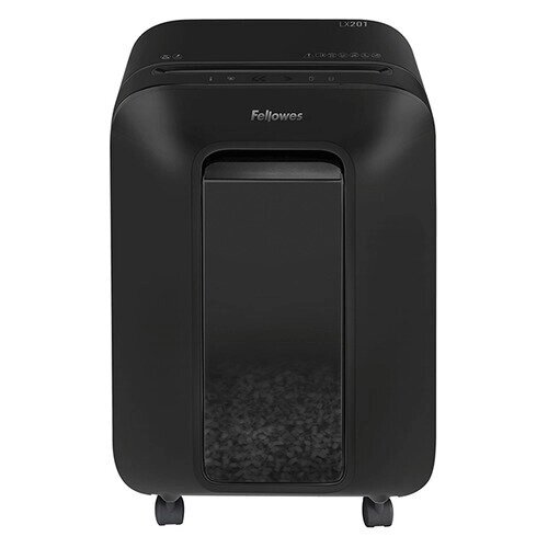 Уничтожитель бумаг FELLOWES PowerShred LX201, P-5, 2х12 мм, 12 лист. одновременно, 22л [fs-50500] от компании MetSnab - фото 1