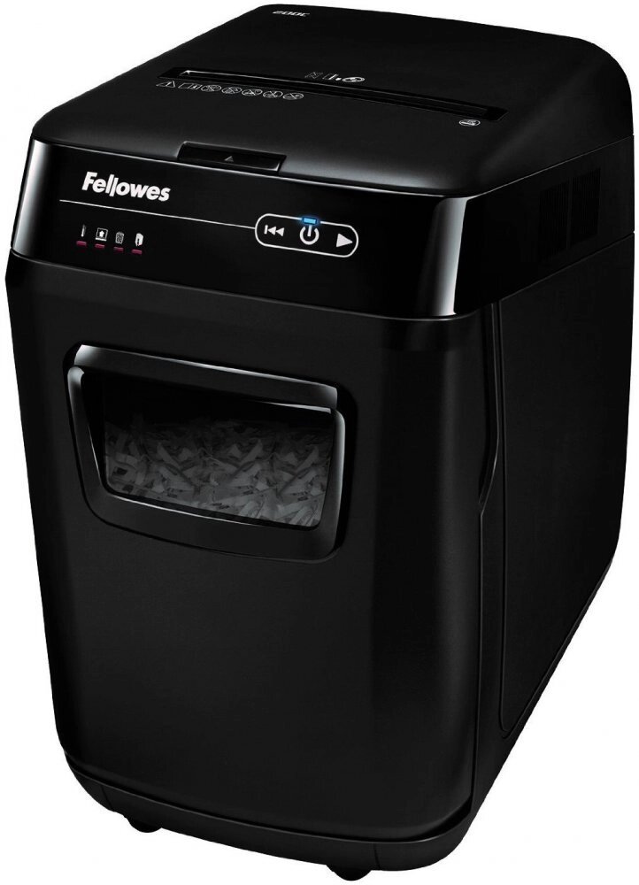 Уничтожитель бумаги (шредер) Fellowes AutoMax 200C от компании MetSnab - фото 1