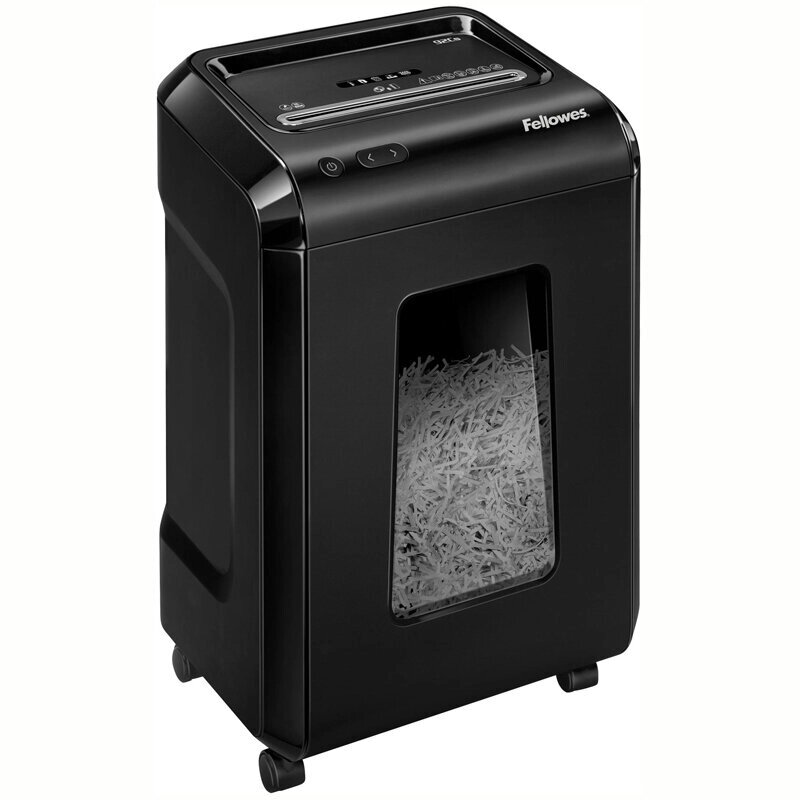 Уничтожитель документов Fellowes 92Cs, 4 ур. секр. 4x38мм, 18 лист, 25л, скрепки, скобы, CD, карты от компании MetSnab - фото 1