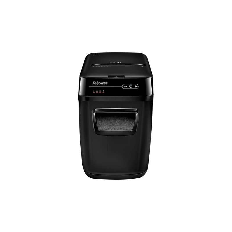 Уничтожитель (шредер) Fellowes AUTOMAX 200C, на 5-10 человек, автоподача, 4 уровень секретности, 4х38 мм, 200 листов, от компании MetSnab - фото 1