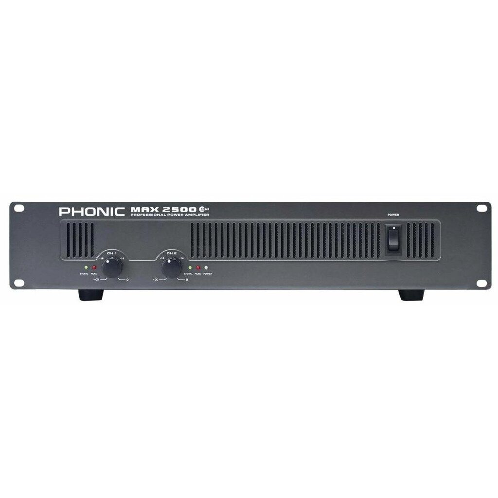 Усилитель мощности (концертный) Phonic MAX 2500 V10 от компании MetSnab - фото 1