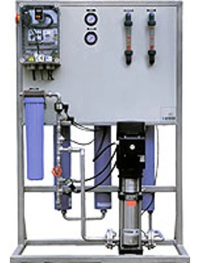 Установка обратного осмоса произв. 3 м3/ч при t-17 C (3.8 м3/ч от компании MetSnab - фото 1