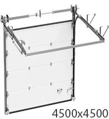 Веренд-Дизайн Промышленные ворота ProTrend 4500x4500 от компании MetSnab - фото 1