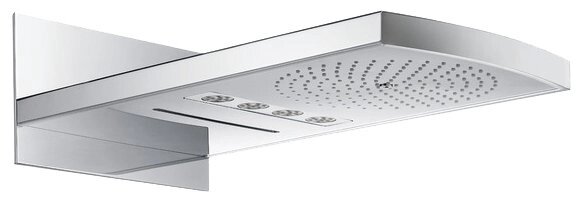 Верхний душ встраиваемый hansgrohe Raindance Rainfall 240 Air 3jet 28410400 комбинированное от компании MetSnab - фото 1