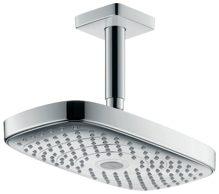 Верхний душ встраиваемый hansgrohe Raindance Select E 300 2jet EcoSmart 26608000 хром от компании MetSnab - фото 1