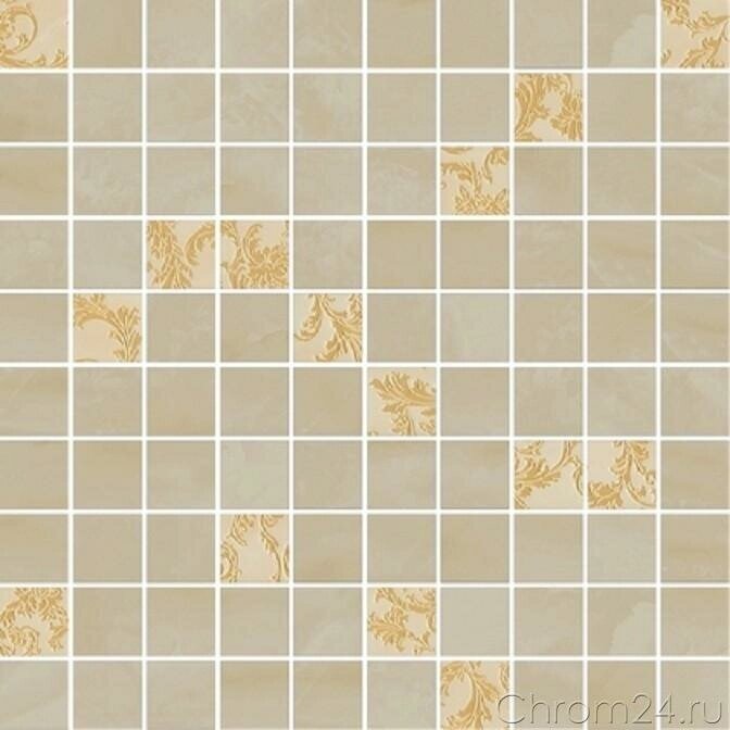 Versace Marble Mosaico T100 Decorato Beige керамогранит (29,1 x 29,1 см) (240824) от компании MetSnab - фото 1