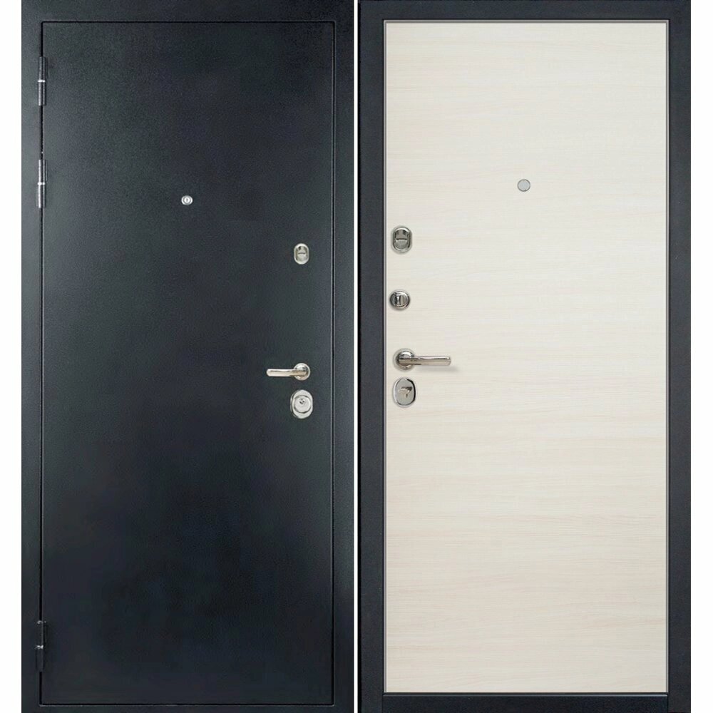 Входная металлическая дверь HAUSDOORS ProfilDoors HD6/1Z Эш Вайт Кроскут |Полотно 100 мм, Металл 1.5 мм (Товар № от компании MetSnab - фото 1