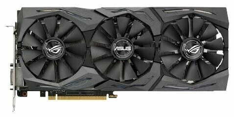 Видеокарта ASUS GeForce GTX 1070 1506MHz PCI-E 3.0 8192MB 8008MHz 256 bit DVI 2xHDMI HDCP Strix Gaming от компании MetSnab - фото 1