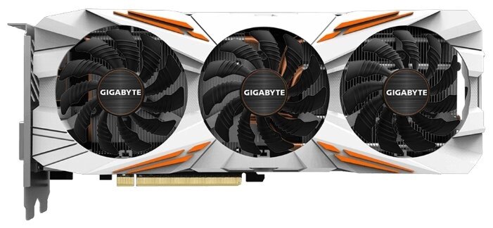 Видеокарта GIGABYTE GeForce GTX 1080 Ti 1544MHz PCI-E 3.0 11264MB 11010MHz 352 bit DVI HDMI HDCP Gaming OC от компании MetSnab - фото 1