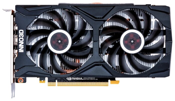 Видеокарта INNO3D GeForce RTX 2060 SUPER 1665MHz PCI-E 3.0 8192MB 14000MHz 256 bit HDMI 3xDisplayPort HDCP TWIN X2 OC от компании MetSnab - фото 1