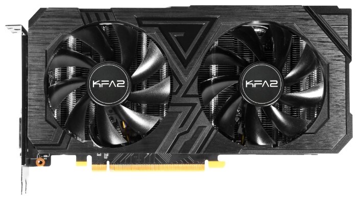 Видеокарта KFA2 GeForce RTX 2060 1710MHz PCI-E 3.0 6144MB 14000MHz 192 bit DVI HDMI DisplayPort HDCP EX 1-Click OC от компании MetSnab - фото 1