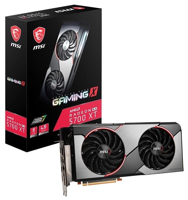 Видеокарта MSI Radeon RX 5700 XT 1730MHz PCI-E 4.0 8192MB 14000MHz 256 bit 3xDisplayPort HDMI HDCP GAMING X от компании MetSnab - фото 1