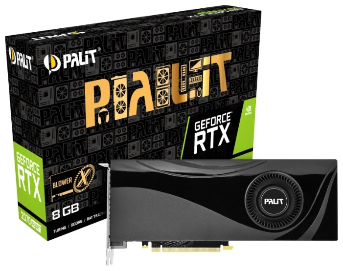 Видеокарта Palit GeForce RTX 2070 SUPER 1605MHz PCI-E 3.0 8192MB 14000MHz 256 bit HDMI HDCP X от компании MetSnab - фото 1