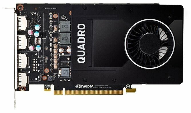 Видеокарта PNY Quadro P2000 PCI-E 3.0 5120Mb 160 bit 4xDisplayPort HDCP от компании MetSnab - фото 1