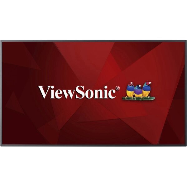 Viewsonic 55quot; LED commerical display, 3840x2160, 350 nits, 8ms, 178/178, 4000:1, HDMIx4, VGA x1, DPx1, USB, RS232, от компании MetSnab - фото 1