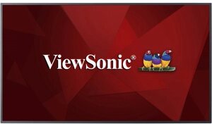 ViewSonic 55quot; LED commerical display, 3840x2160, 350 nits, 8ms, 178 / 178, 4000:1, HDMIx4, VGA x1, DPx1, USB, от компании MetSnab - фото 1