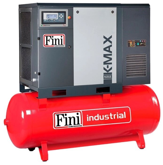 Винтовой компрессор Fini K-MAX 15-10-500 ES VS от компании MetSnab - фото 1