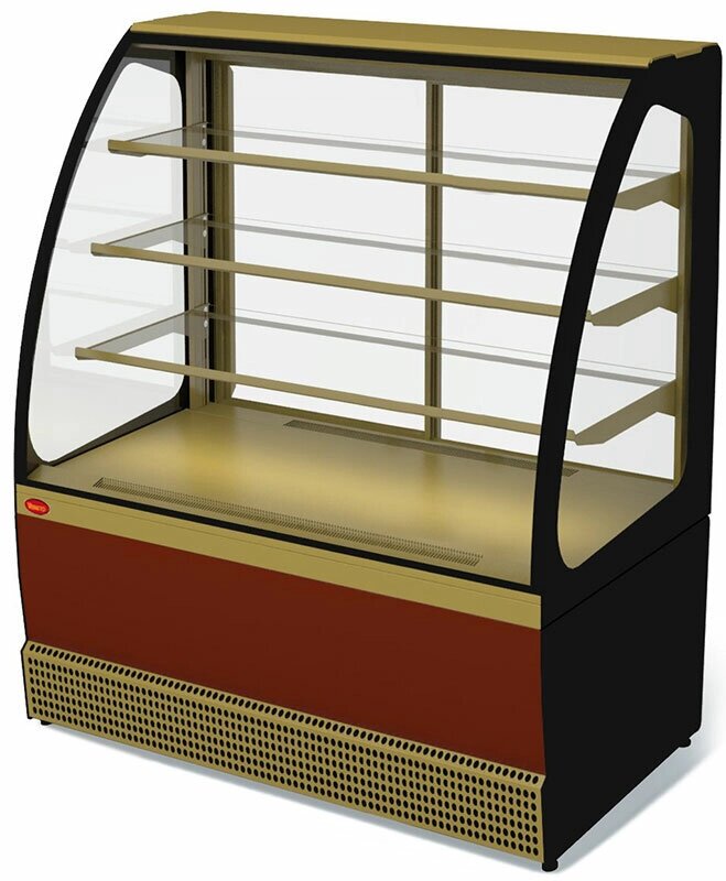 Витрина кондитерская Марихолодмаш Veneto VS-1,3 (краш.) от компании MetSnab - фото 1