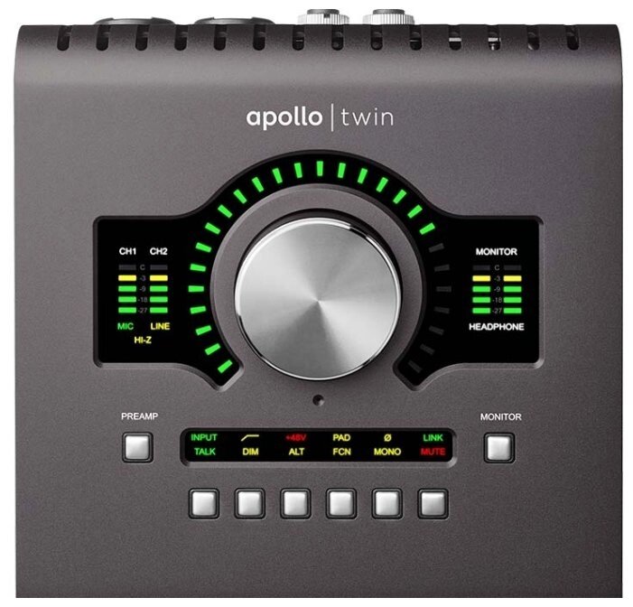 Внешняя звуковая карта Universal Audio Apollo Twin MKII DUO от компании MetSnab - фото 1