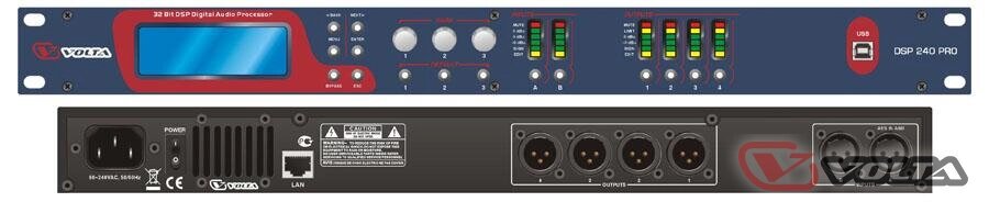 VOLTA DSP 240 PRO Цифровой управляющий процессор от компании MetSnab - фото 1