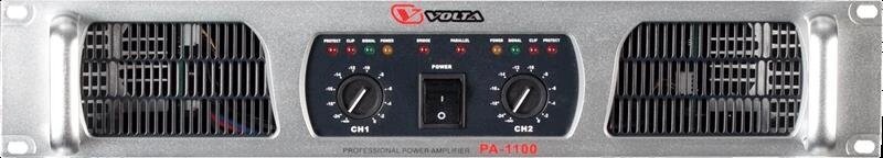 VOLTA PA-1100 Усилитель мощности двухканальный от компании MetSnab - фото 1