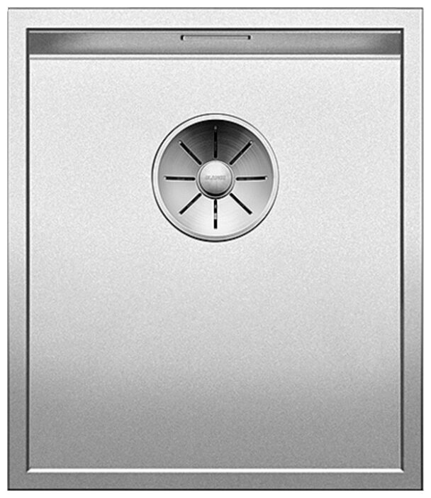 Врезная кухонная мойка Blanco Zerox 340-U Durinox 38х44см нержавеющая сталь от компании MetSnab - фото 1