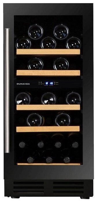 Встраиваемый винный шкаф Dunavox DAU-32.78DB от компании MetSnab - фото 1