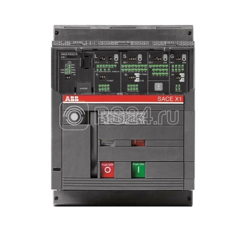 Выключатель авт. 3п X1N 630 PR331/P LI In=630А 3p W MP выкат. ABB 1SDA062191R1 от компании MetSnab - фото 1