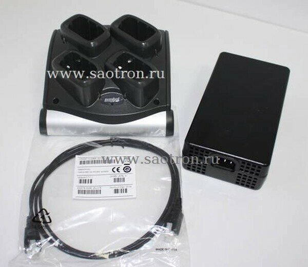 Зарядное устройство kit: mc9000 four slot battery charger, es zebra / motorola symbol KIT-SAC9000-4001ES от компании MetSnab - фото 1