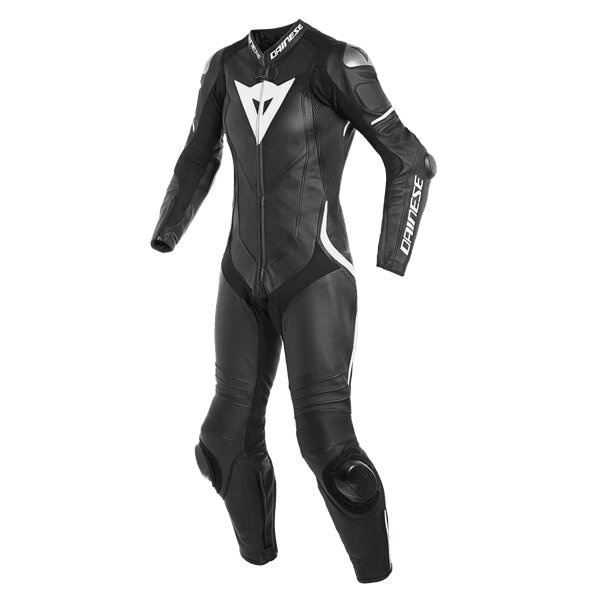 Женский Мотокомбинезон Dainese Laguna Seca 4 1Pc Перфорированный 948 black/black/white 40 от компании MetSnab - фото 1