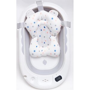 Agex Складная ванночка для новорожденных с термометром Aqua ДУБЛЬ