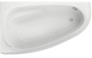 Акриловая асимметричная ванна Cersanit Joanna 160x95 L белый 63338