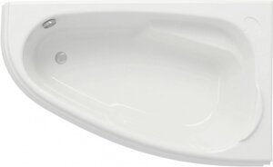 Акриловая асимметричная ванна Cersanit Joanna 160x95 R белая 63339